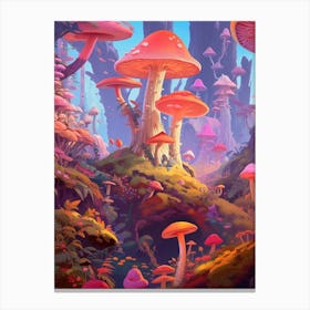Mushroom Fantasy 3 Canvas Print