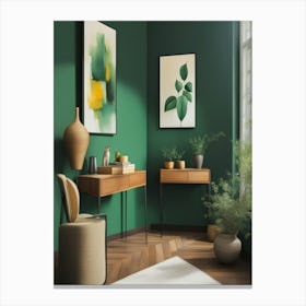 Green Room Canvas Print