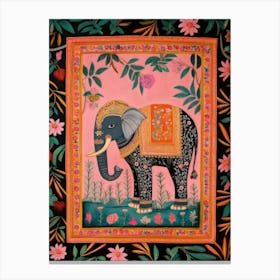 Elephant Painting Canvas Print