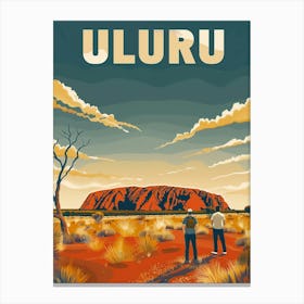 Uluru Australia Canvas Print