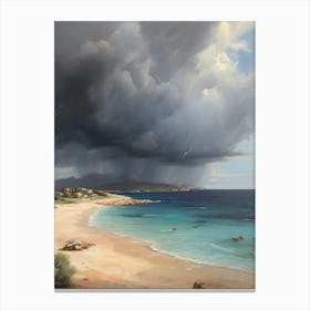 Stormy Sea.7 Canvas Print