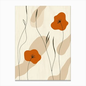 Poppies 103 Canvas Print