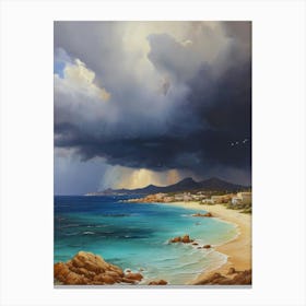 Stormy Sea.11 1 Canvas Print