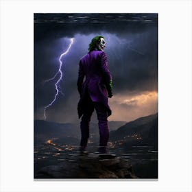 Joker Wallpaper Canvas Print