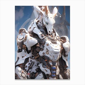 Cyborg Deer Canvas Print