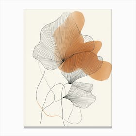 Ginkgo Leaves 6 Canvas Print