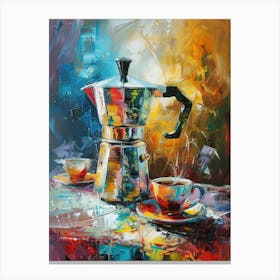 Coffee Pot Canvas Print