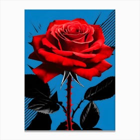 Red Rose 5 Canvas Print