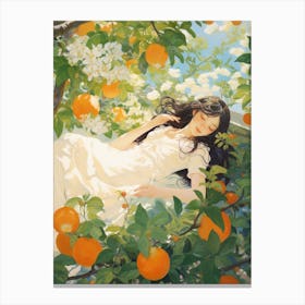 Orange Tree 2 Canvas Print