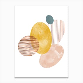 Abstract Circles Canvas Print