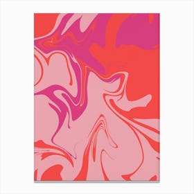 Liquify Art Canvas Print