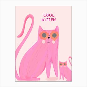 Cool Kitten Canvas Print