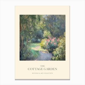 Cottage Garden Poster Wild Bloom 2 Canvas Print