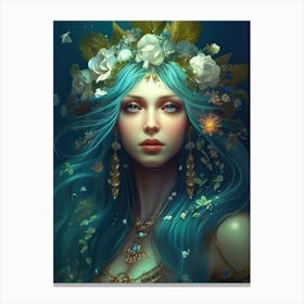 Gaia Greek Mythology 1 Canvas Print