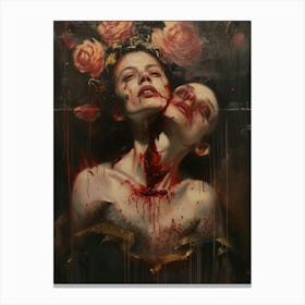 'Dead Woman' Canvas Print