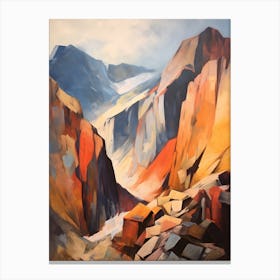 Crinkle Crags England 2 Mountain Painting Canvas Print