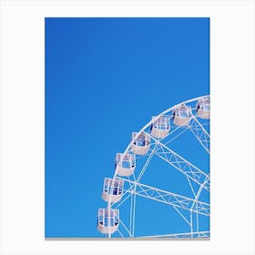 Ferris Wheel In Cannes Canvas Print