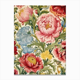 Floral Wallpaper 99 Canvas Print