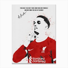 Trent Alexander Arnold Quotes Canvas Print