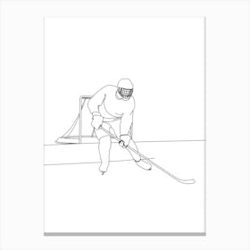 Hockey Player 3 Stampe su tela