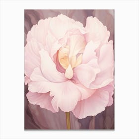 Floral Illustration Tulip 2 Canvas Print