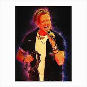 Spirit Of Ryan Tedder Canvas Print