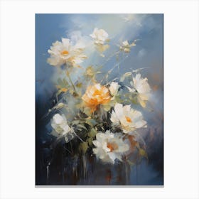 White Roses 2 Canvas Print