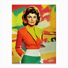 Anne Bancroft Colourful Pop Movies Art Movies Canvas Print