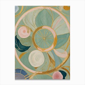 Abstract Wheel Canvas Print