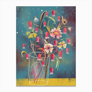 Little Bouquet From The Meadow Canvas Print