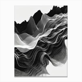 'Waves' 19 Canvas Print