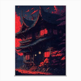 Japanese Village (6) Canvas Print