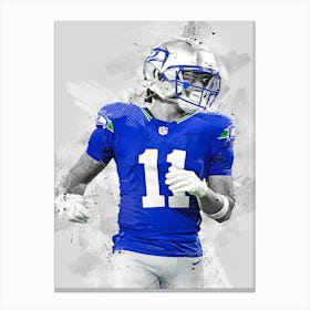 Jaxon Smith Njigba Seattle Seahawks Canvas Print