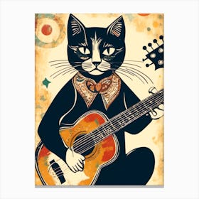 Larry Cat Canvas Print