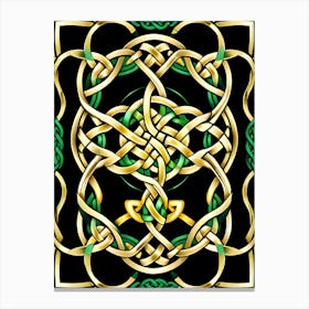 Abstract Celtic Knot 14 Canvas Print