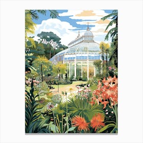 Toyal Botanical Gardens Edinburgh Uk 3 Canvas Print