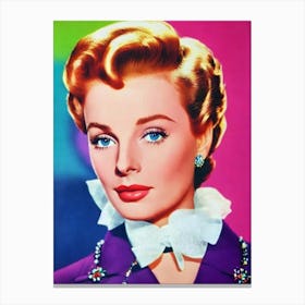 Deborah Kerr Pop Movies Art Movies Canvas Print