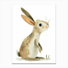 Californian Rabbit Kids Illustration 1 Canvas Print