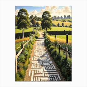 The Maze Canvas Print