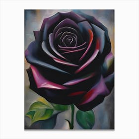 Black Rose Canvas Print