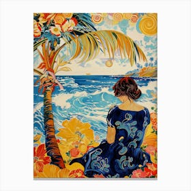 Hawaiian Girl 4 Canvas Print