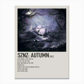 Sznz Autumn 2022 Poster 1 Canvas Print