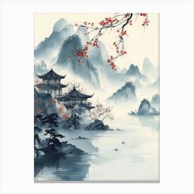 Chinese Landscape Canvas Print