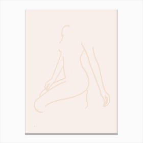 Nude Series 012 Canvas Print