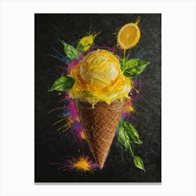 Ice Cream 9 Canvas Print