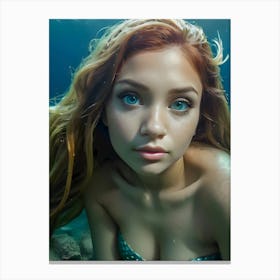 Mermaid-Reimagined 20 Canvas Print