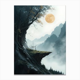 Landscape Painting 2 Canvas Print