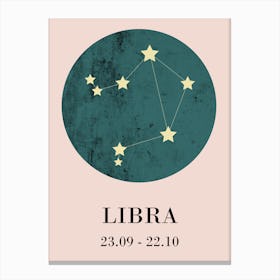 Libra  I Canvas Print