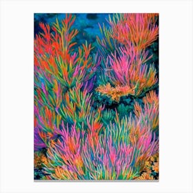 Acropora Cytherea  2vibrant Painting Canvas Print