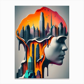 Cityscape City Of Dreams Canvas Print